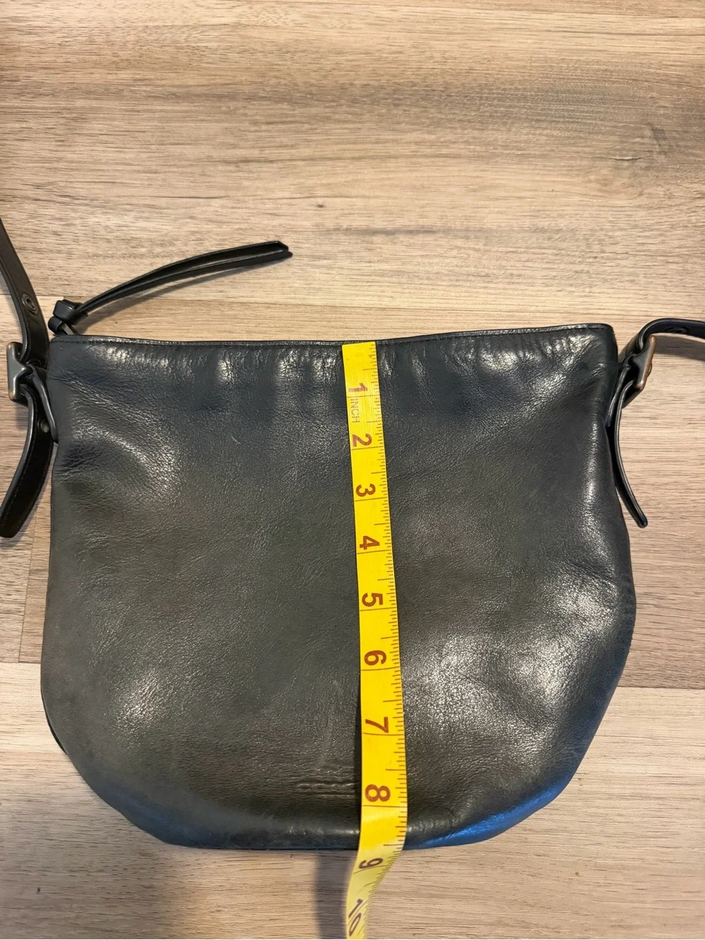 Coach Black Leather Soho small Bucket Bag Shoulder Bag Y2K Vintage